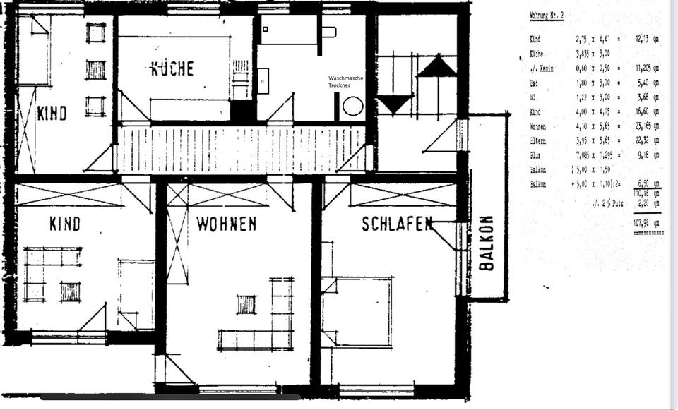 Thumbnail-Wohnung zu vermieten 107 qm