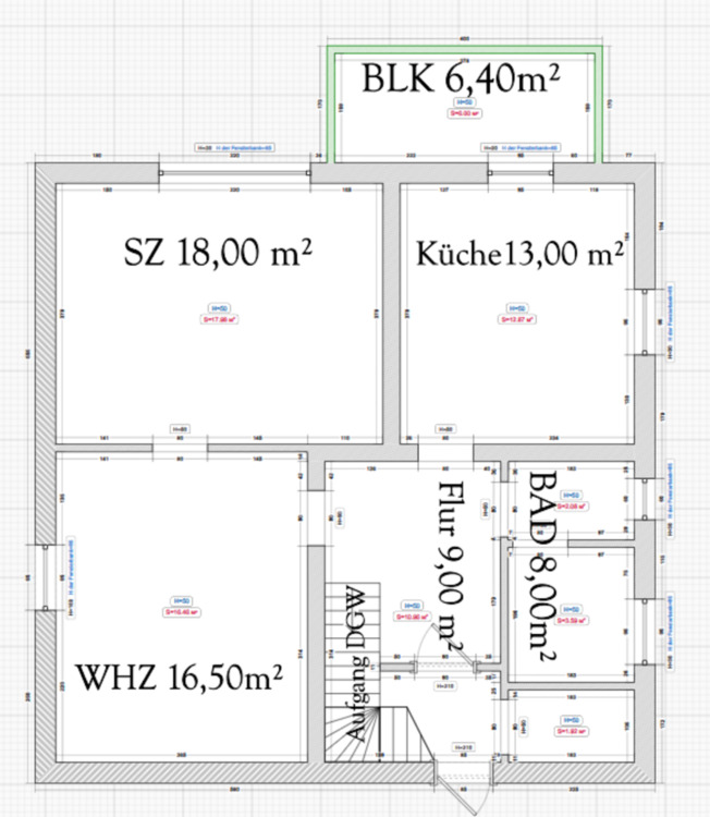 Thumbnail-62 m² 2 Zimmerwohnung