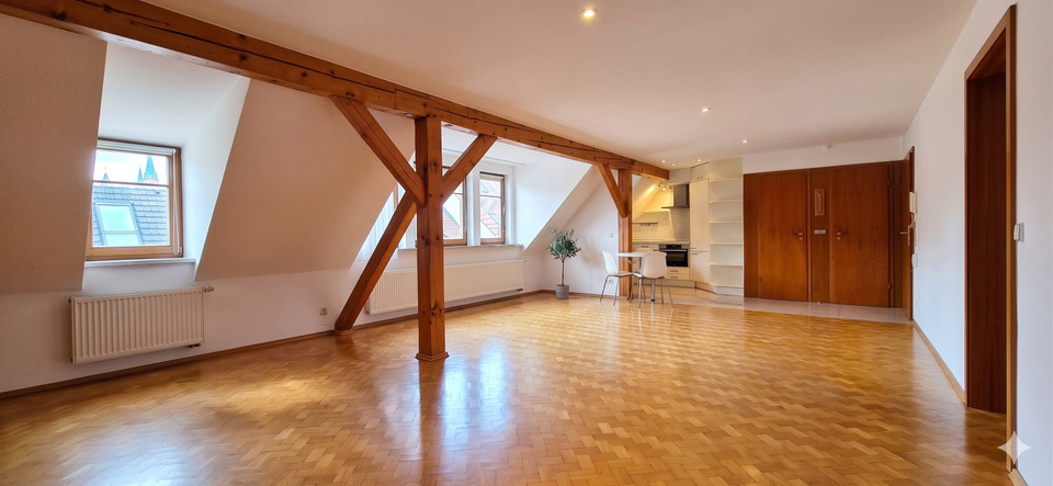 Thumbnail-2-Raum-Etagenwohnung mit Balkon und Einbauküche im Görlitzer Stadtzentrum!