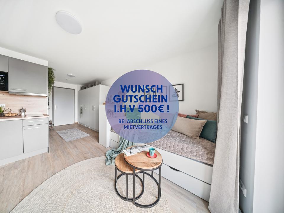 Thumbnail-Wunschgutschein i.H.v. 500€ für dich! – 1-Zimmer-Apartment in Magdeburg