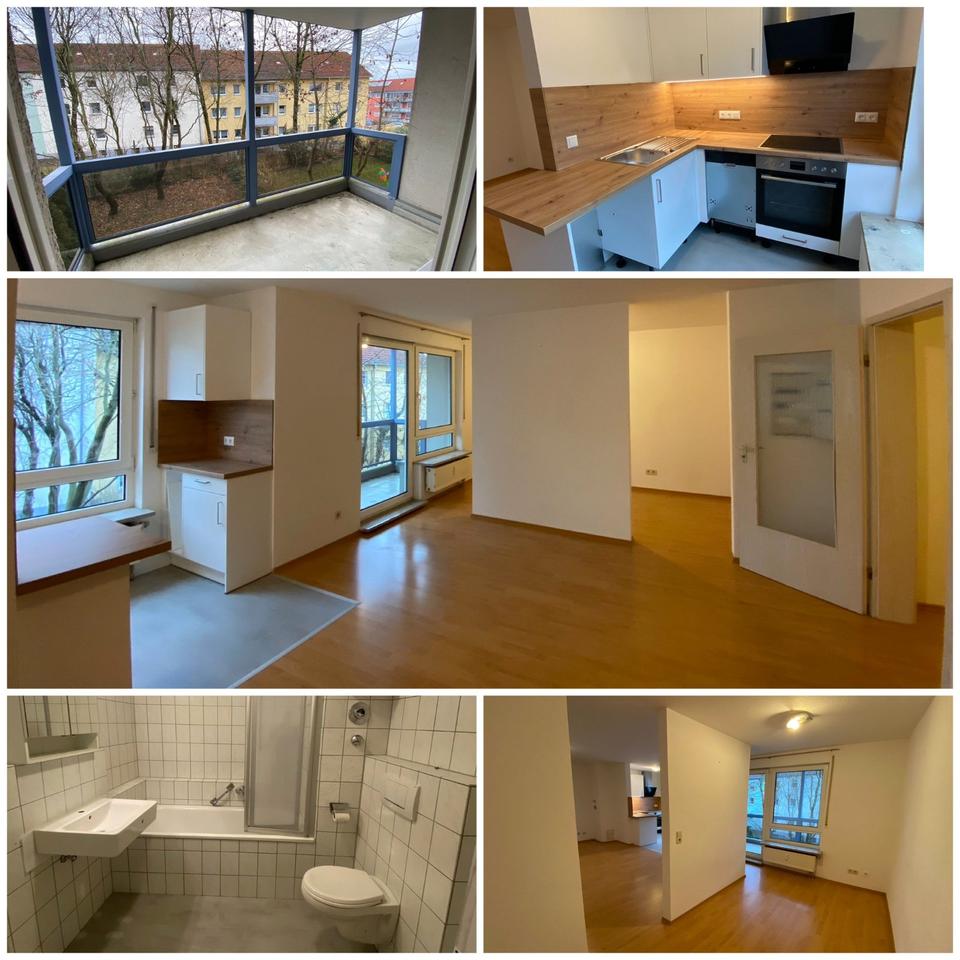 Thumbnail-1,5-Zimmer Wohnung mit Balkon und neuer Einbauküche