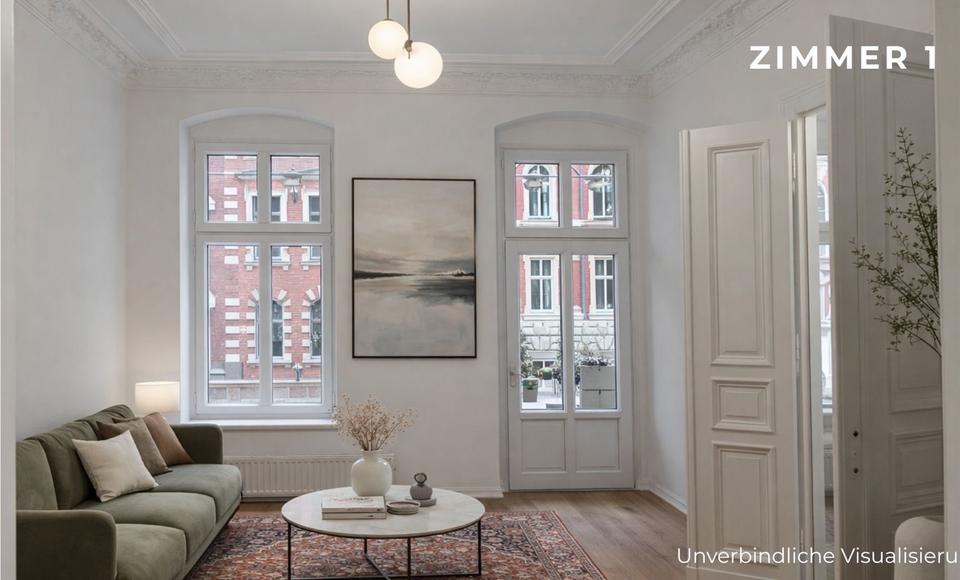 Thumbnail-Erstbezug nach Sanierung 3-Zimmer-Wohnung mieten Balkon Berlin