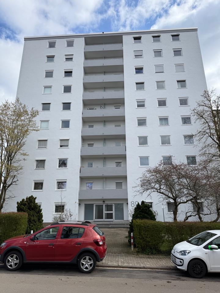 Thumbnail-2-ZKB mit Balkon & modernis. Bad, 8. OG – frei sofort