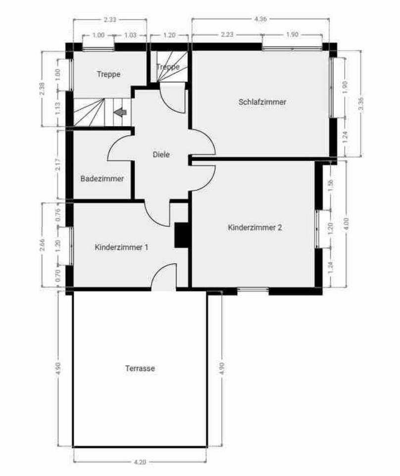 Thumbnail-Wohnung 5 Zimmer mit Garten und Garage