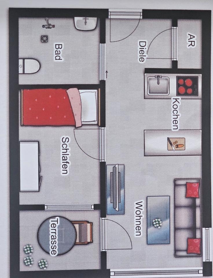 Thumbnail-Rheinnähe schöne Wohnung frei zum 01.08.2026 von Privat