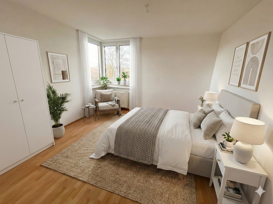 Thumbnail-4,5 Zimmer, renoviert, Garten – NES-Gartenstadt Schulberg