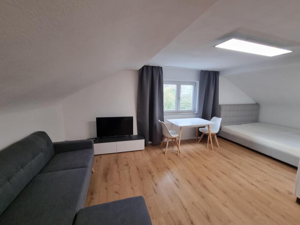 Thumbnail-Moderne, renovierte und möblierte 1-Zimmer-Wohnung in Esslingen-Zollberg (ca. 30 m²)