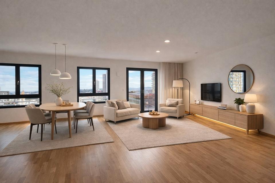Thumbnail-Exklusive 4-Zimmer-Wohnung mit Terrasse & Weitblick - modernes Wohnen im Orbit