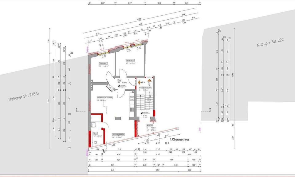 Thumbnail-Erstbezug KfW-40-EE sanierte 3-Zimmer-Wohnung, zu sofort