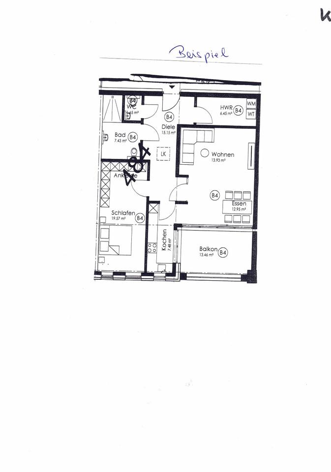 Thumbnail-Kevelaer-Zentrum, 4 Neubauwohnungen