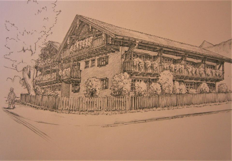 Thumbnail-Alpines Chalet-Appartement mit Bergblick und kleinem Garten