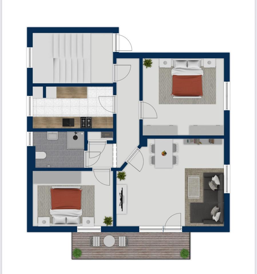 Thumbnail-Helle 3-Zi-Whg, mit Balkon, Blick auf den Deister, Einbauküche