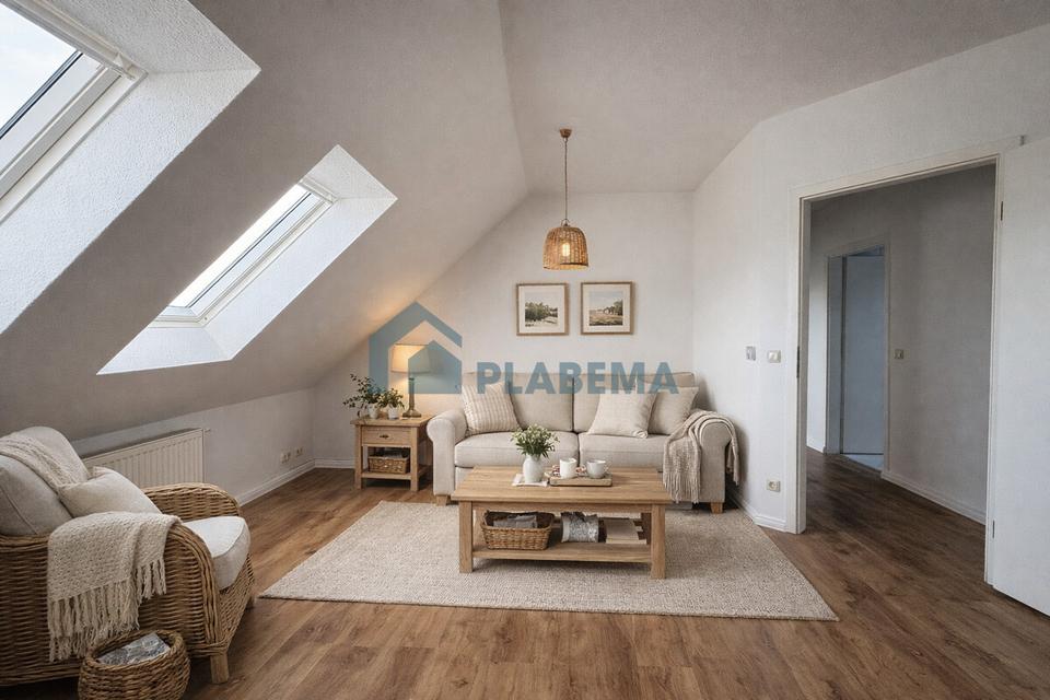 Thumbnail-4-Zimmer-Altstadtwohnung mit Balkon und Einbauküche, Tageslichtbad mit Wanne und Dusche