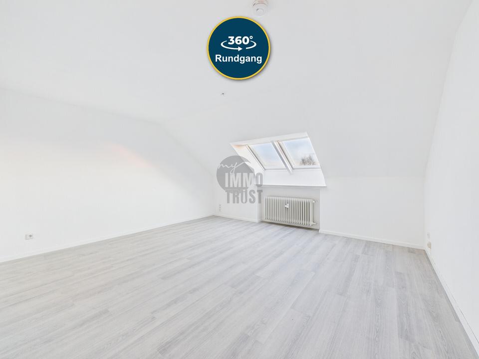 Thumbnail-Sanierte 3-Zimmer-Wohnung mit offenem Wohnbereich & Balkon