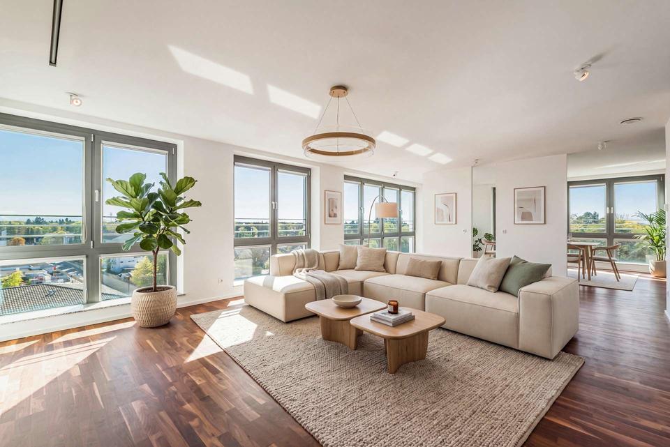 Thumbnail-Lichtdurchflutete 3-Zimmer-Wohnung mit Penthouse-Flair und Alpenblick