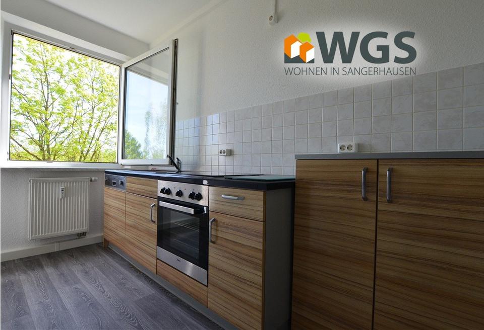Thumbnail-frisch renovierte 3-Raum-Wohnung mit Einbauküche, Badewanne und Balkon - Bezug ab sofort möglich!