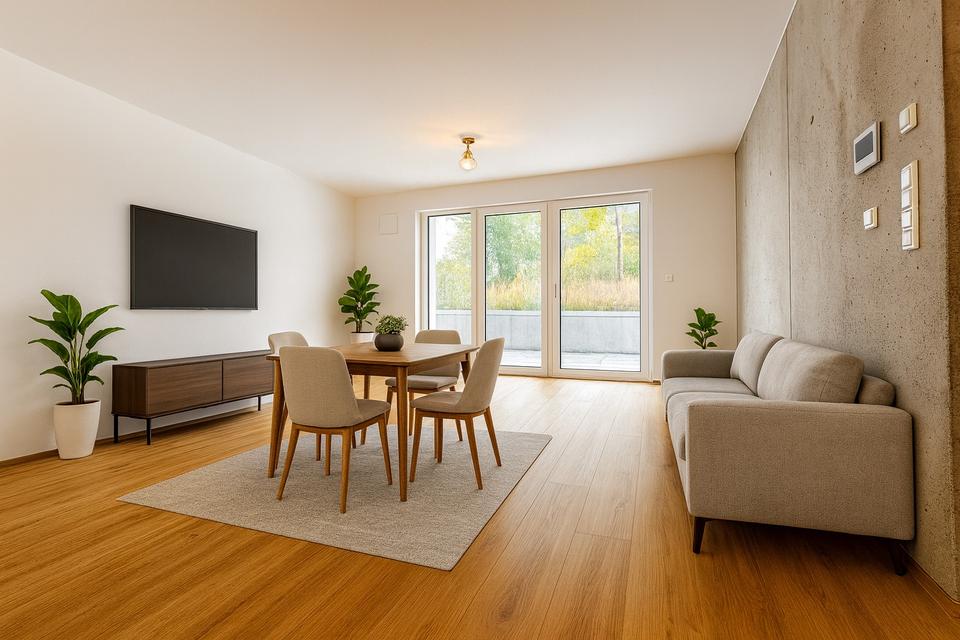 Thumbnail-MODERNE 2 ZIMMER WOHNUNG KFW40 - LEBEN IM HERZEN VON MITTERFELS