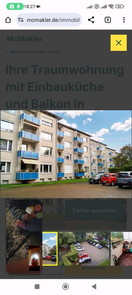 Thumbnail-Attraktive möblierte 3-Zimmer-Wohnung