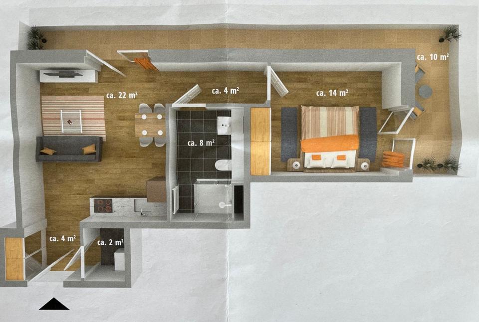 Thumbnail-Penthousewohnung mit Dachterrasse mitten in Esslingen!