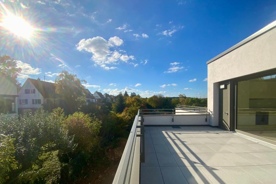Thumbnail-Erstbezug - Moderne 2 -Zimmer-Neubauwohnung inkl. EBK und Dachterrasse
