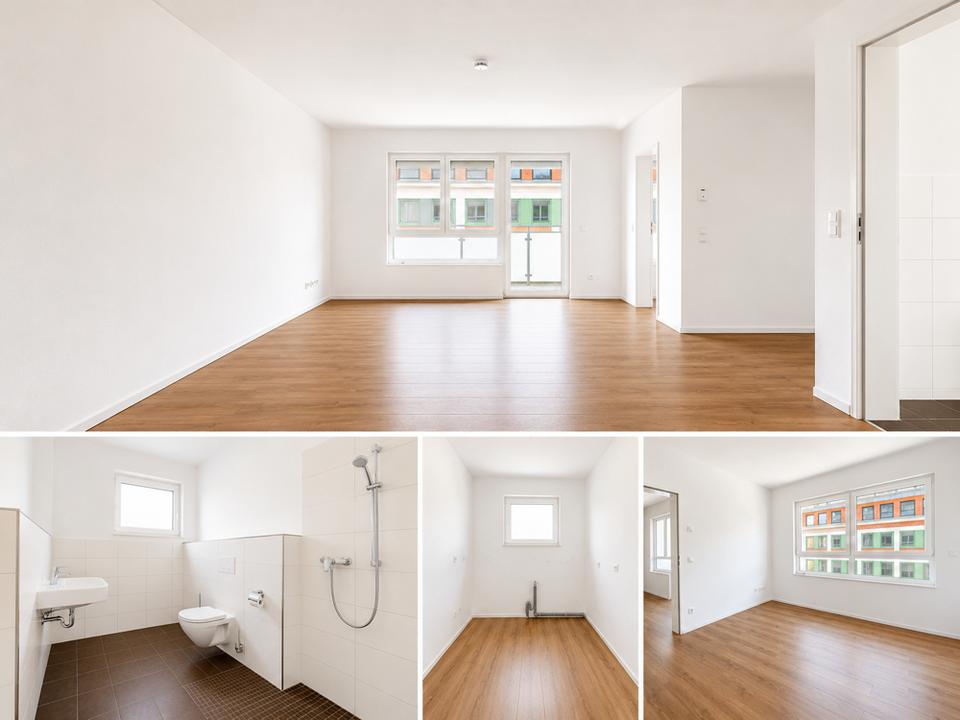 Thumbnail-Moderne 3-Zimmerwohnung mit Balkon - Bezugsfrei!