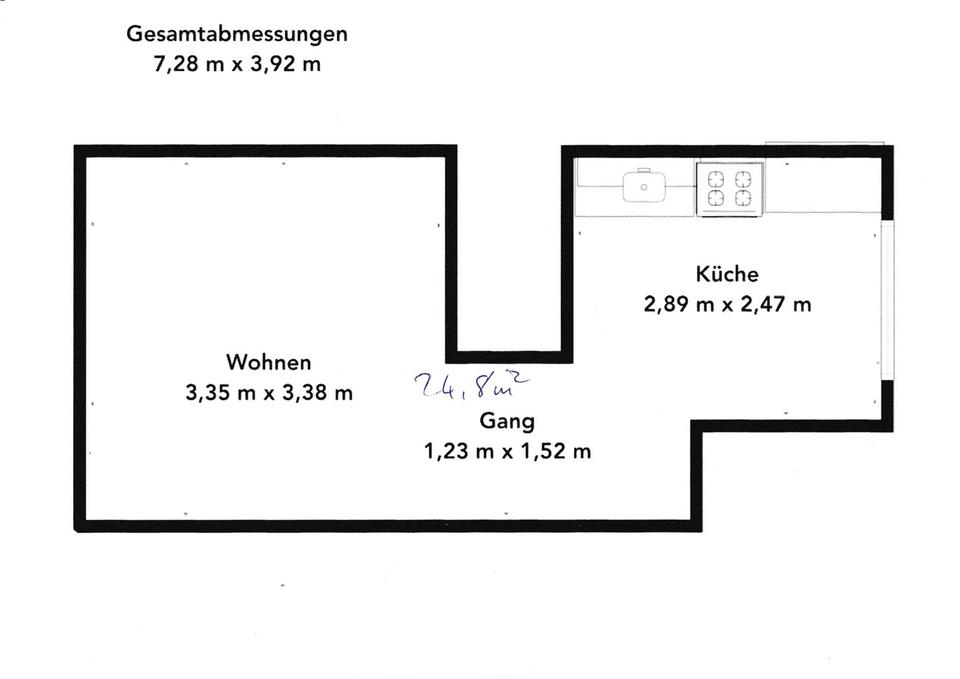 Thumbnail-1 Zimmer Wohnung in Neuried Altenheim zu Vermieten ab 01.01.2026
