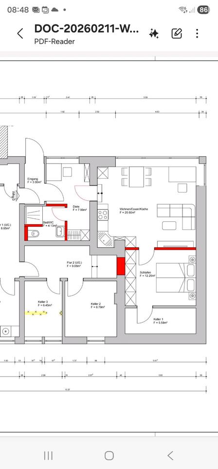 Thumbnail-Neue 1-Zimmer Wohung Weidenau