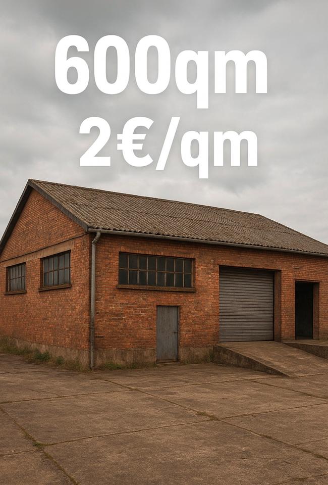 Thumbnail-Lagerhalle 600 qm zu vermieten mit LKW Laderampe