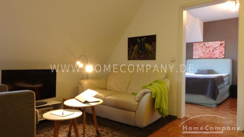 Thumbnail-27987 HomeCompany MöbliertFurnished Dachgeschoss-Wohnung in Leipzig-Schleußig max. 2 Personen