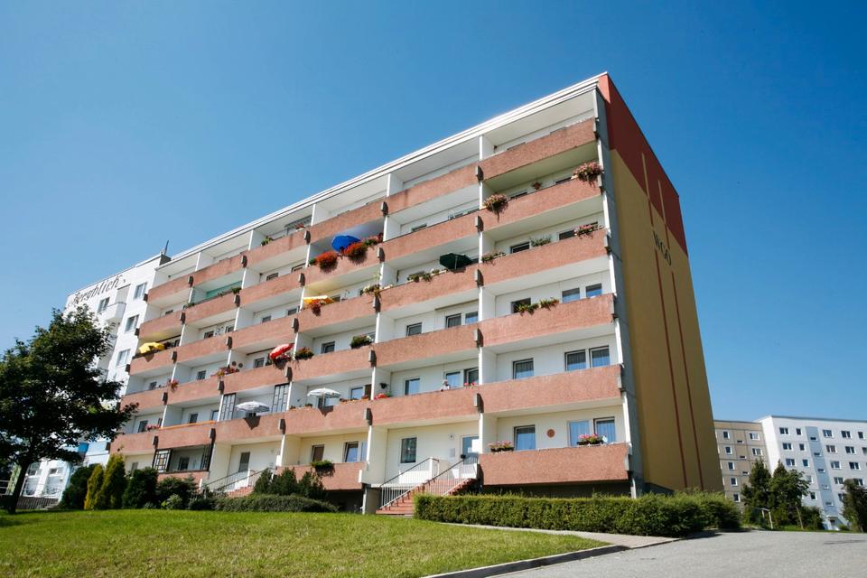 Thumbnail-Ruhe pur und Weitblick! 3-R.-WE m. Balkon in Olbersdorf!