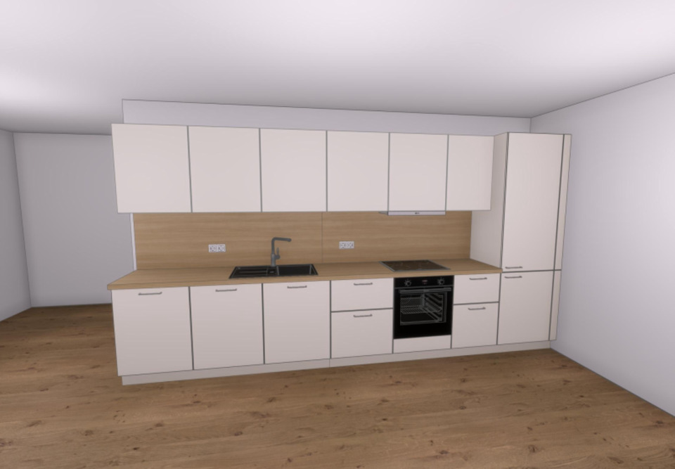 Thumbnail-Dachgeschosswohnung mit schöner Aussicht