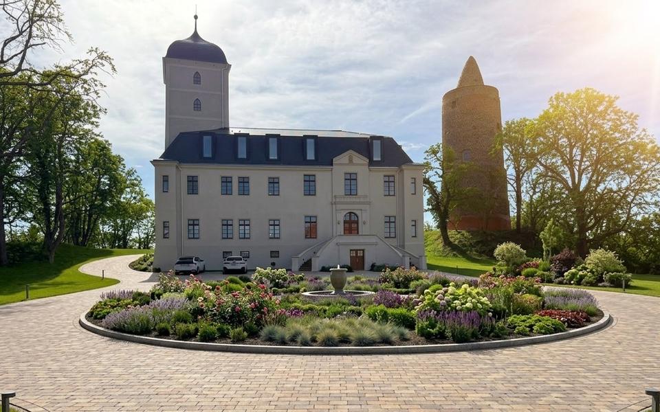 Thumbnail-Residenz im Schloss Pouch – 102 m² zeitlose Eleganz auf höchstem Niveau am großen Goitzsche-See