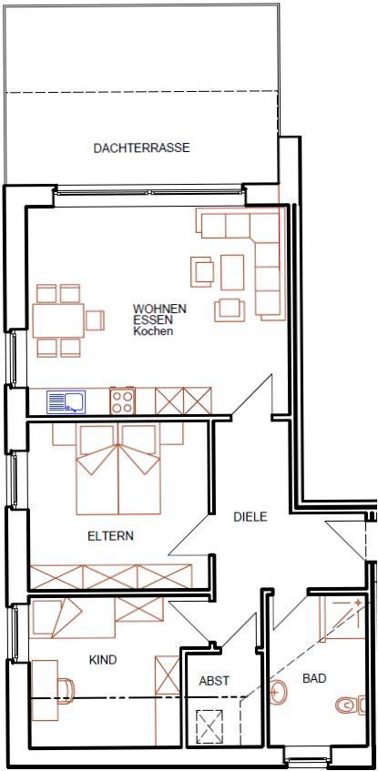 Thumbnail-Exklusive 3-Zi-Neubauwhg in Vorsfelde nahe Allersee und Altstadt