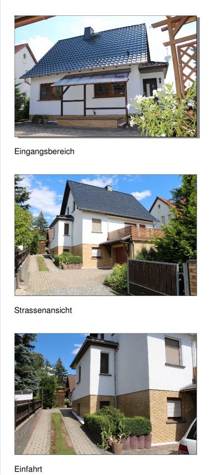 Thumbnail-Freistehendes Einfamilienhaus mit 3 Garagen in Wünschendorf