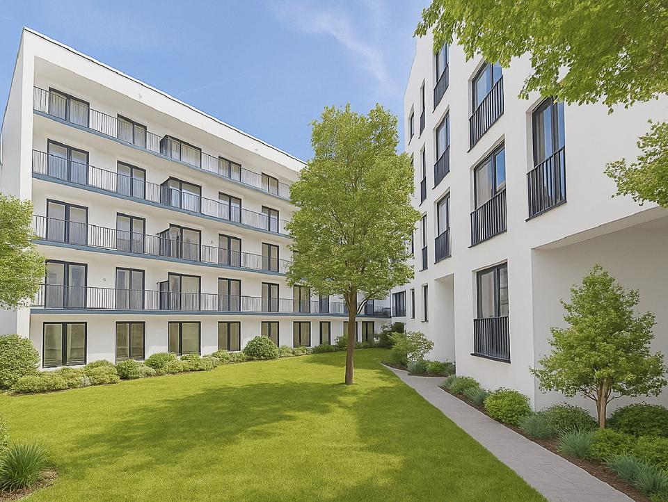 Thumbnail-Helles 1-Zimmer-Apartment mit EBK und klarer Raumstruktur