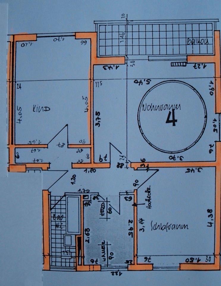 Thumbnail-Helle renovierte moderne 3Zimmer Wohnung Balkon und Stellplatz