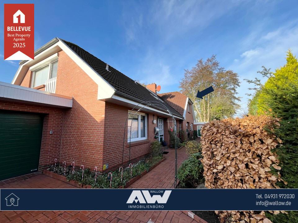 Thumbnail-Dachgeschosswohnung mit Balkon und Garage in Norden!