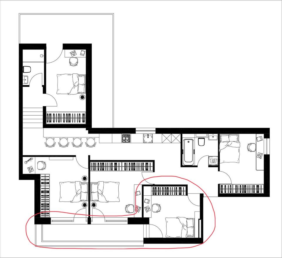 Thumbnail-Ein freies Möbliertes WG-Zimmer in Hamburg-Bergedorf zu vermieten