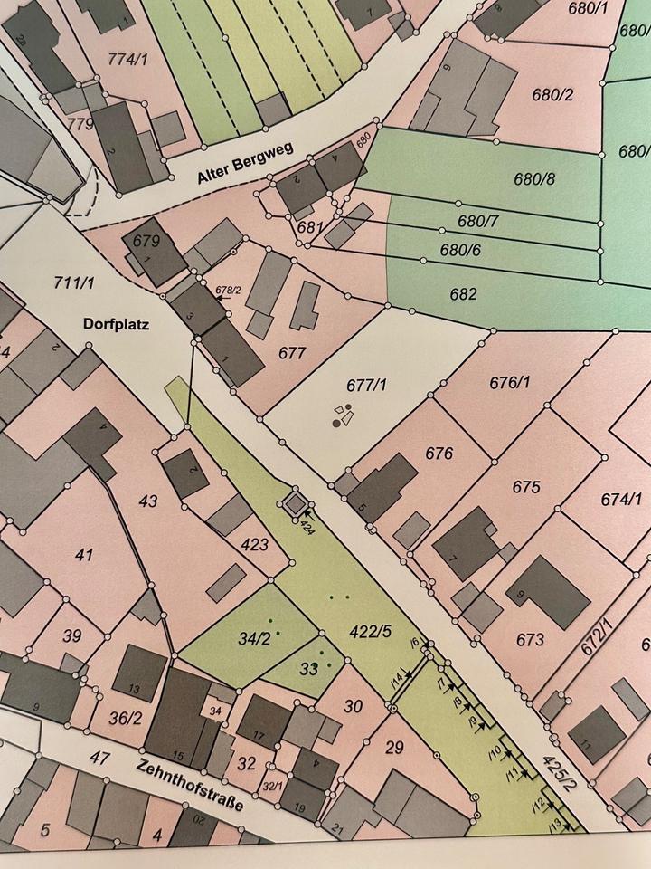 Thumbnail-Grundstück Oberdürrbaxh beste Hanglage