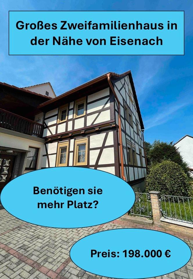 Thumbnail-Großes Zweifamilienhaus in der Nähe von Eisenach