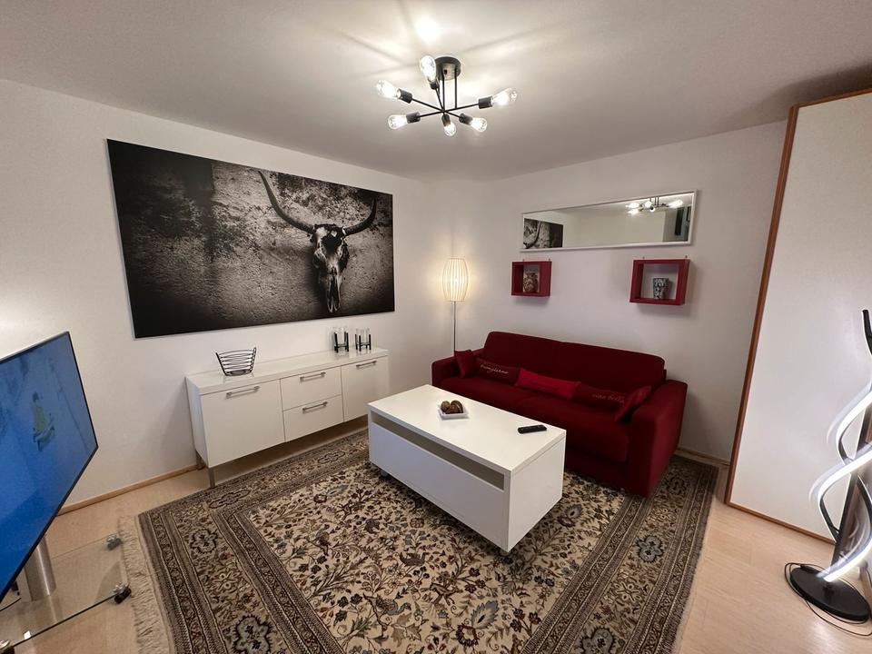 Thumbnail-Serviced Apartment, 3,5 Zi., Souterrain, priv. Sauna, Terrasse,