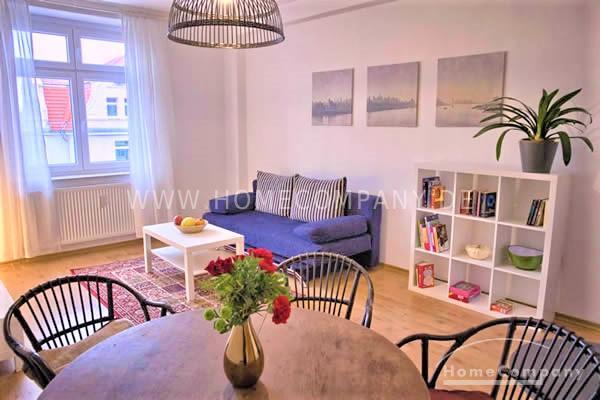 Thumbnail-MöbliertFurnished 3-Zimmer Wohnung in Dresden-Friedrichstadt max. 4 Personen