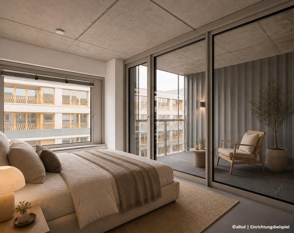 Thumbnail-Geräumige 2-Zimmer-Wohnung in Mitte (Europacity) nahe Hauptbahnhof