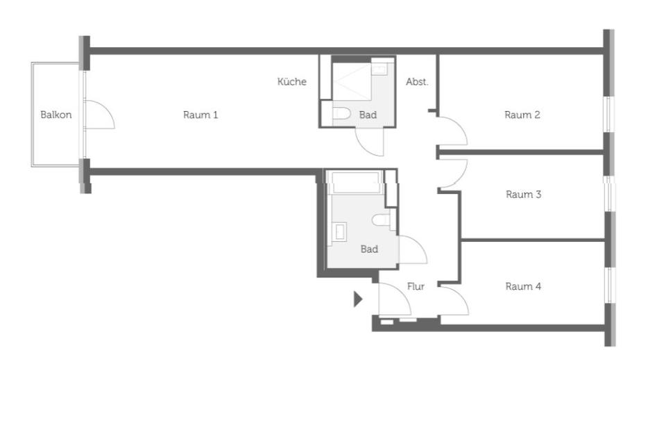 Thumbnail-Family Apartment for Rent