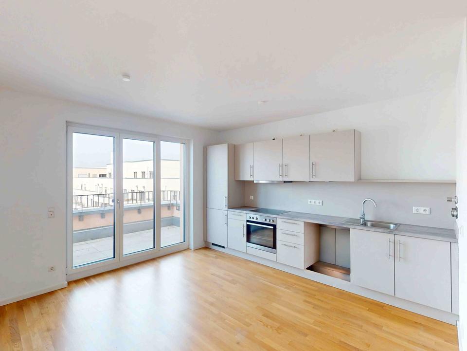 Thumbnail-Attraktive 3 Zimmer Wohnung mit Balkon und Einbauküche für Paare