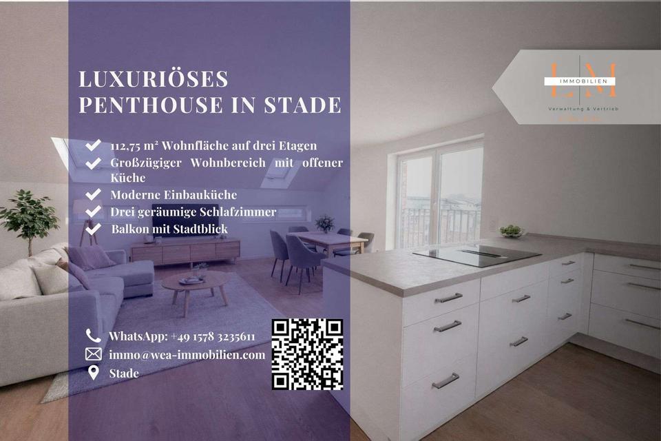 Thumbnail-Penthouse-Wohnung mit großzügiger Loggia und stilvollem Wohnkomfort in begehrter Lage.