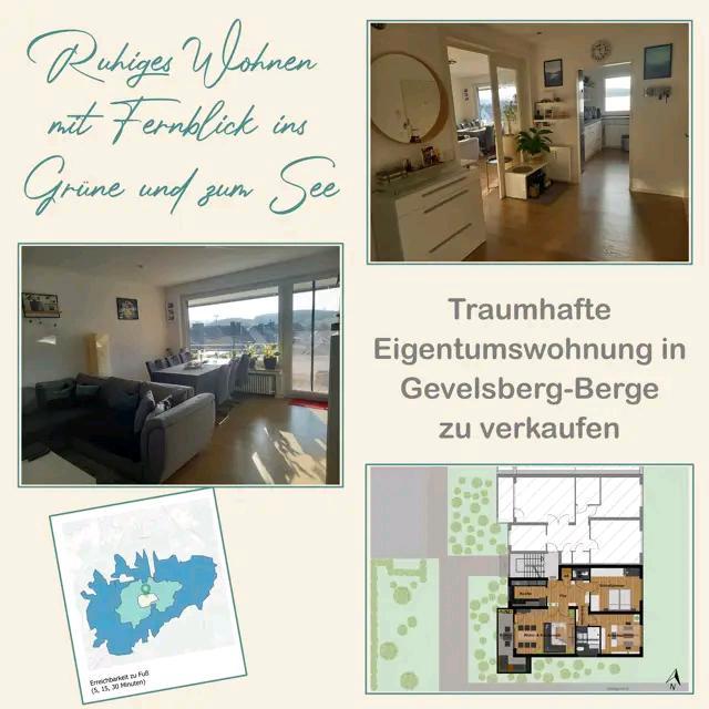 Thumbnail-Ruhiges Wohnen mit Fernblick ins Grüne und zum See