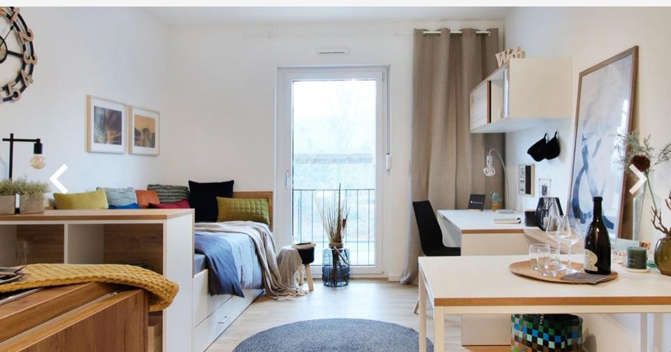 Thumbnail-Fully furnished studio in Dortmund for Rent | Sublet or Long-term