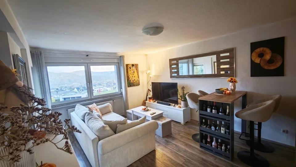 Thumbnail-Großartige möblierte 2-Zimmer-Wohnung mit herrlicher Aussicht