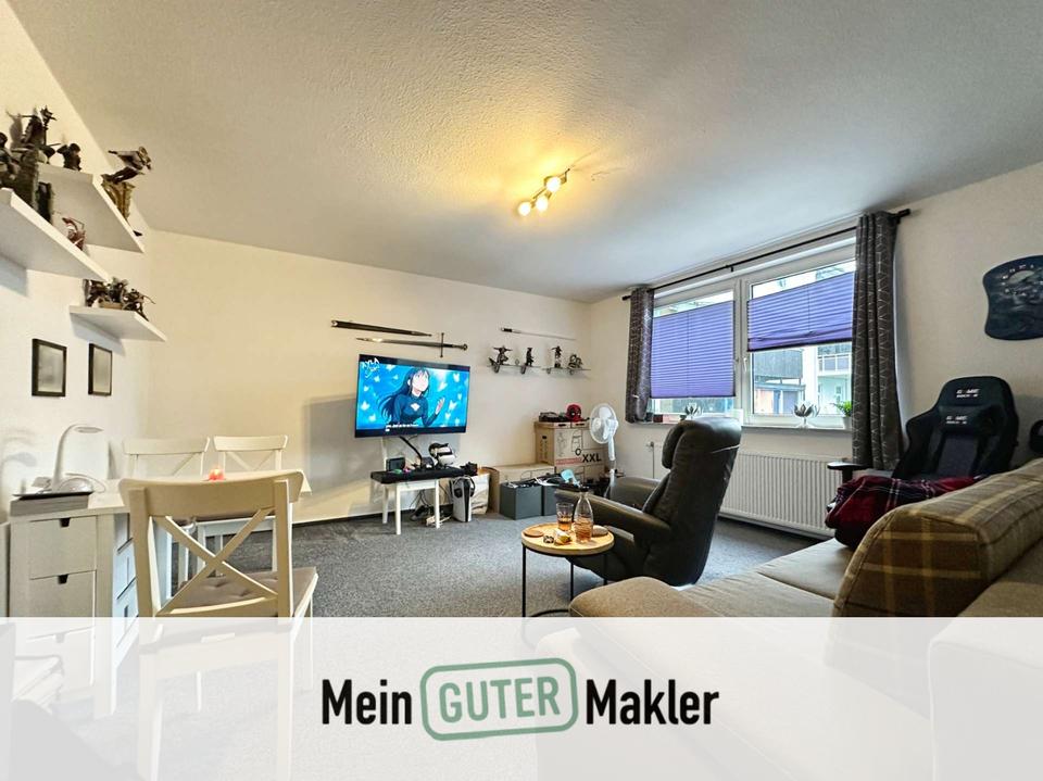 Thumbnail-Gemütliche 2-Zimmer-Wohnung mit Einbauküche in zentraler Lage